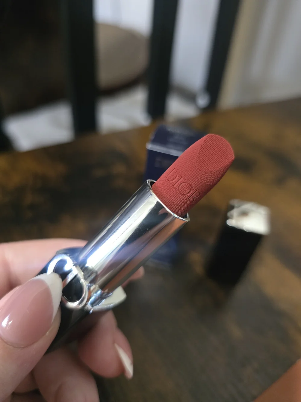 Dior Rouge Velvet Finish Lipstick